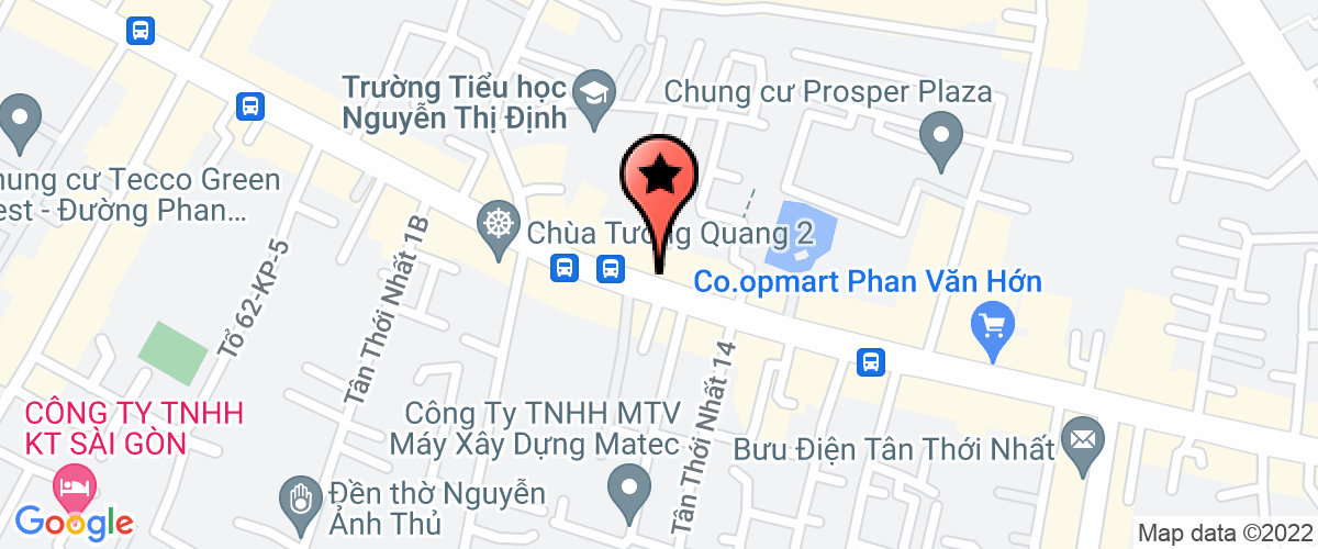 Map go to Se Duyen Wedding Dress Company Limited
