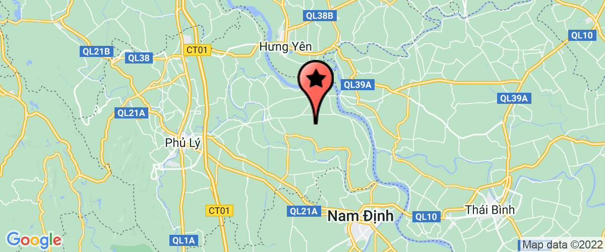 Map go to Truong xa Nhan Chinh Nursery
