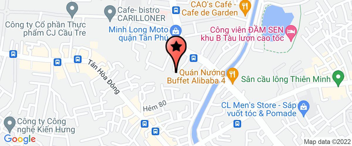 Bản đồ đến Công Ty TNHH Bao Bì Việt In