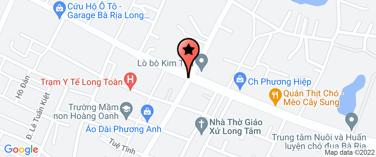 Map go to Hop Nhat Production Service Trading Company Limited