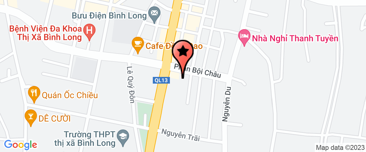 Map go to uy Ban Mat Tran To Quoc VietNam Thi Xa Binh Long
