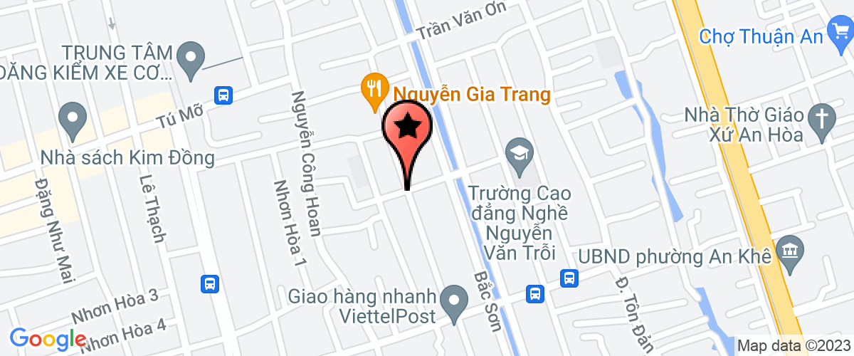 Map go to Moc Tran Toan Company Limited