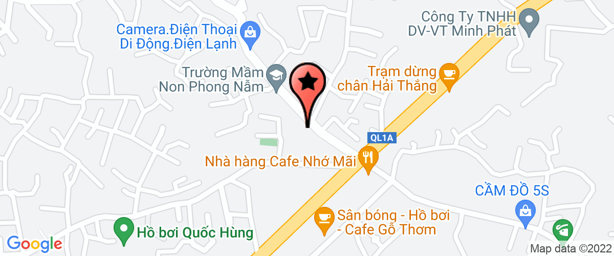 Map go to Trung Chanh Company Limited