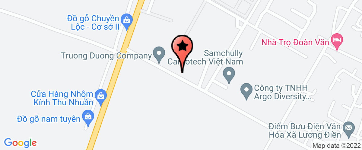 Map go to Baodi VietNam Technical Science Company Limited