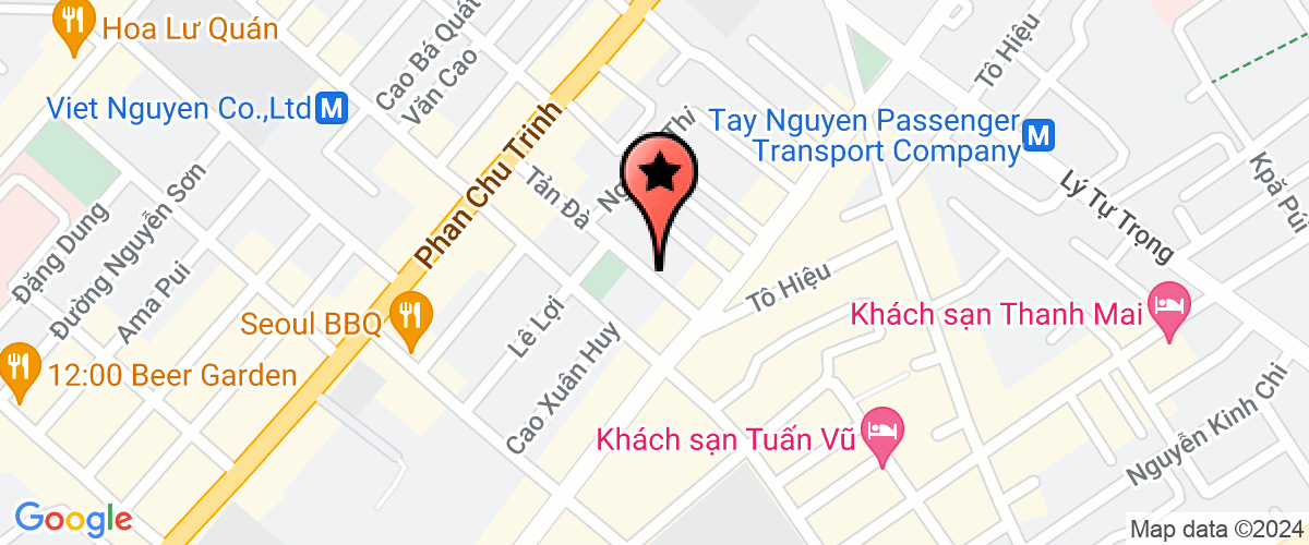 Map go to Trang Phat Trading Investment Company Limited