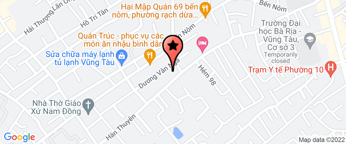 Map go to Hoang Gia Trading Production Company Limited