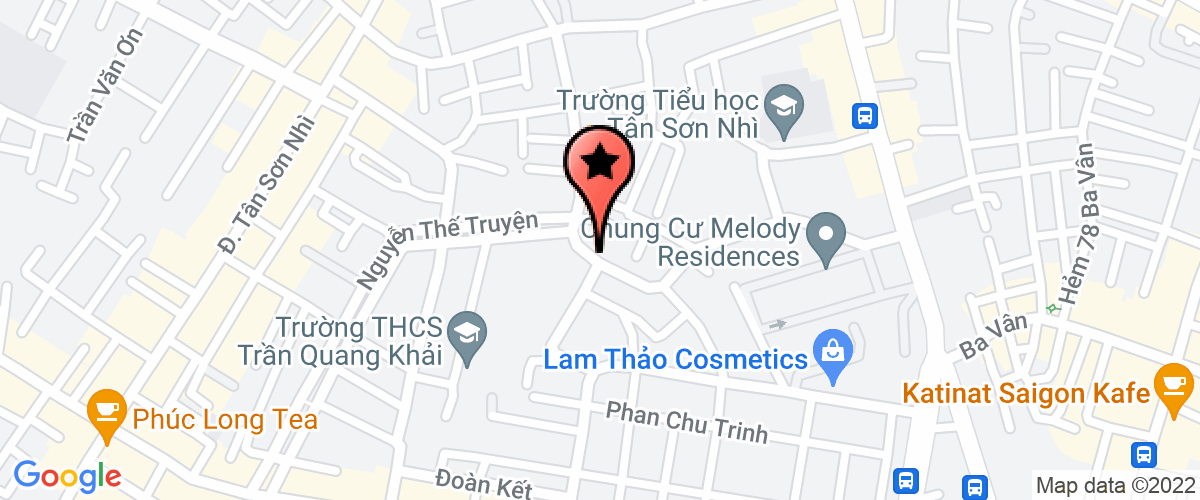 Map go to Tu Dat Trading Services Company Limited