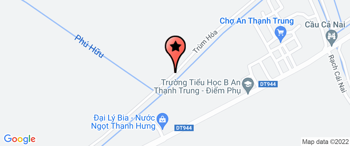Map go to Nhon My Fisheries Joint Stock Company