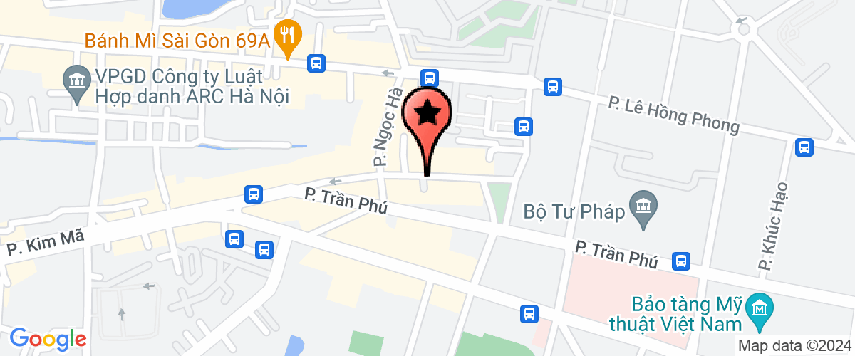 Map go to Hiep Phat Xanh Joint Stock Company