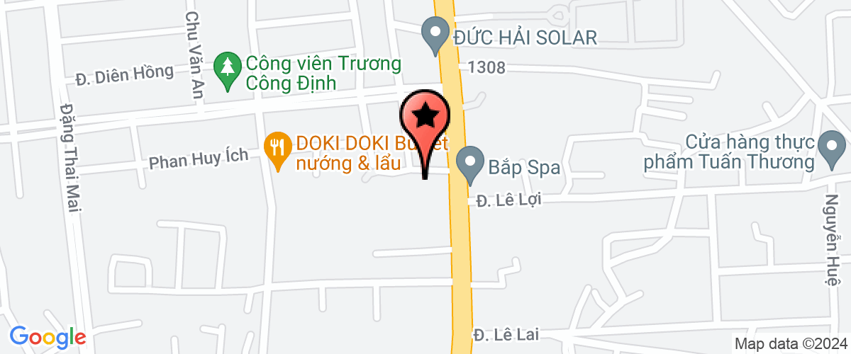 Map go to Quoc Vinh Construction And Service Company Limited