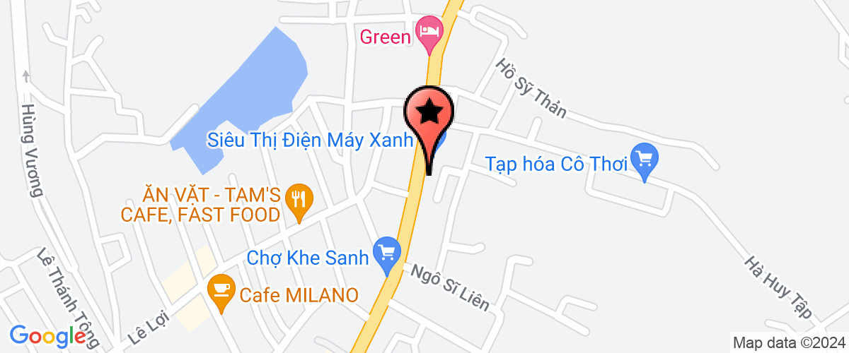 Map go to Kim Lien Khe Sanh Company Limited