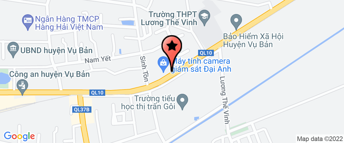 Map go to Fuji Nam Dinh Development Joint Stock Company