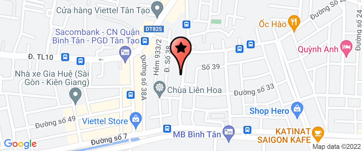 Map go to Phu Si Food Service Company Limited