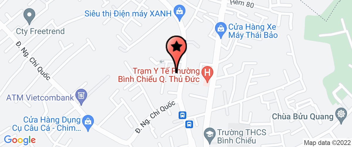 Map go to Hoang Thao Linh Transport Service Company Limited