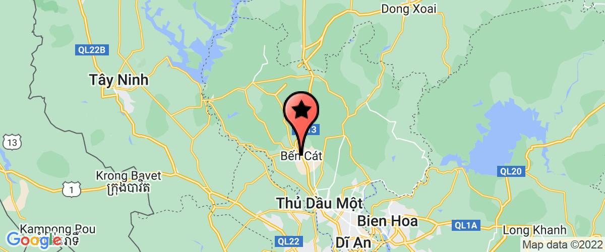Bản đồ đến Công Ty TNHH Thương Mại - Dịch Vụ - Xây Dựng - Trang Trí Nội Thất Thiên Phú