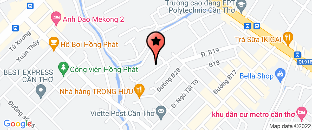 Map go to Linh Hung Service Trading Production Company Limited