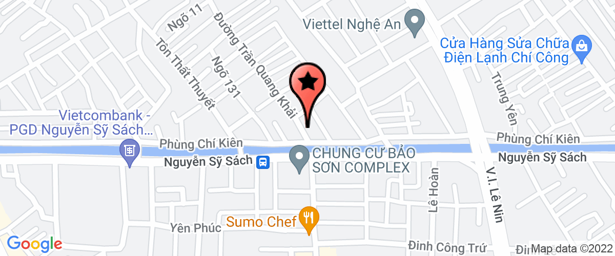 Map go to Kung Pao Viet Nam Trading and Servies Limited Company