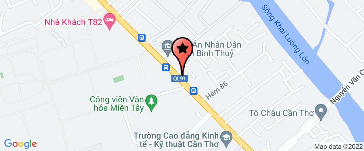 Map go to DNTN Trung Thanh