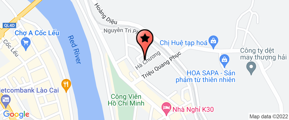 Map go to Hoang Lien Son Agriculture Supplies Joint Stock Company