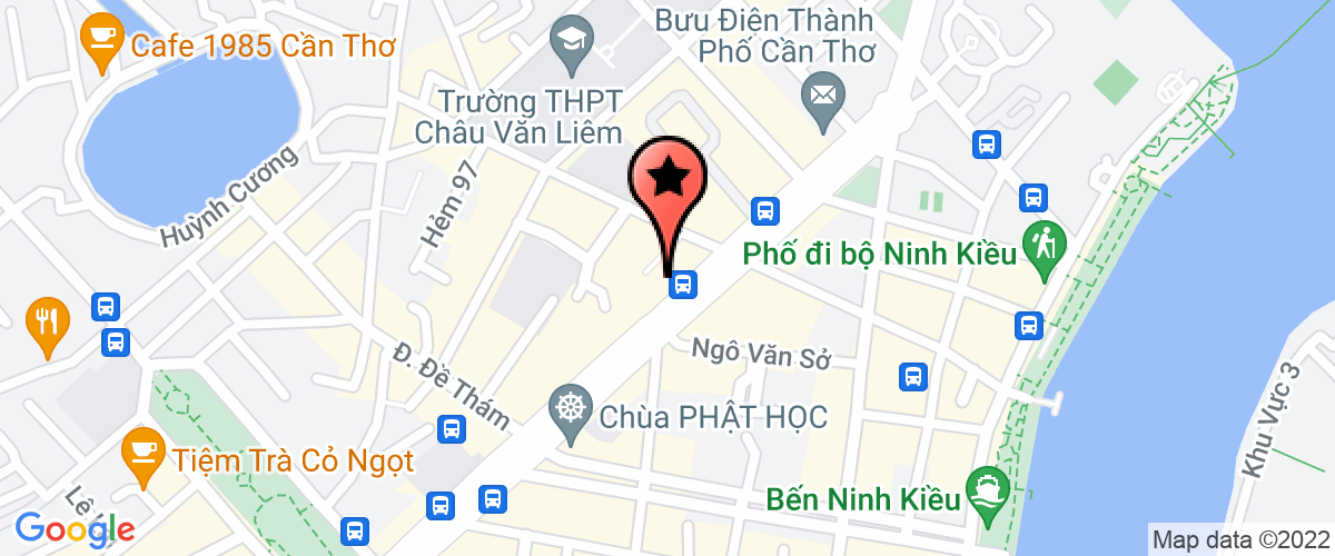 Map go to Dao tao Doanh nhan Khu vuc Dong bang song Cuu Long Center