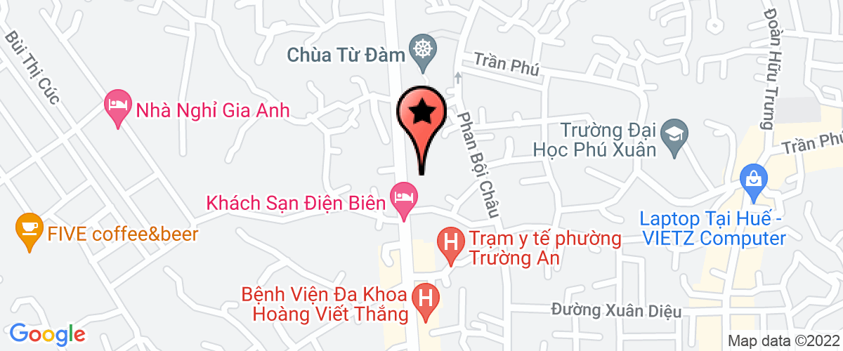 Map go to Son Boss Phu Trinh Company Limited