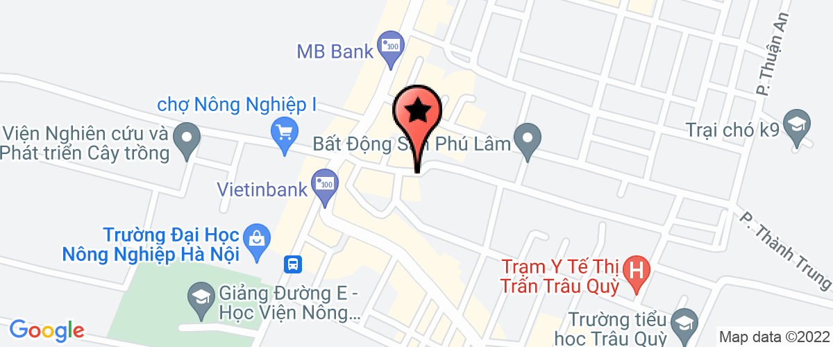 Map go to Nam Viet Geodetic Maps Joint Stock Company