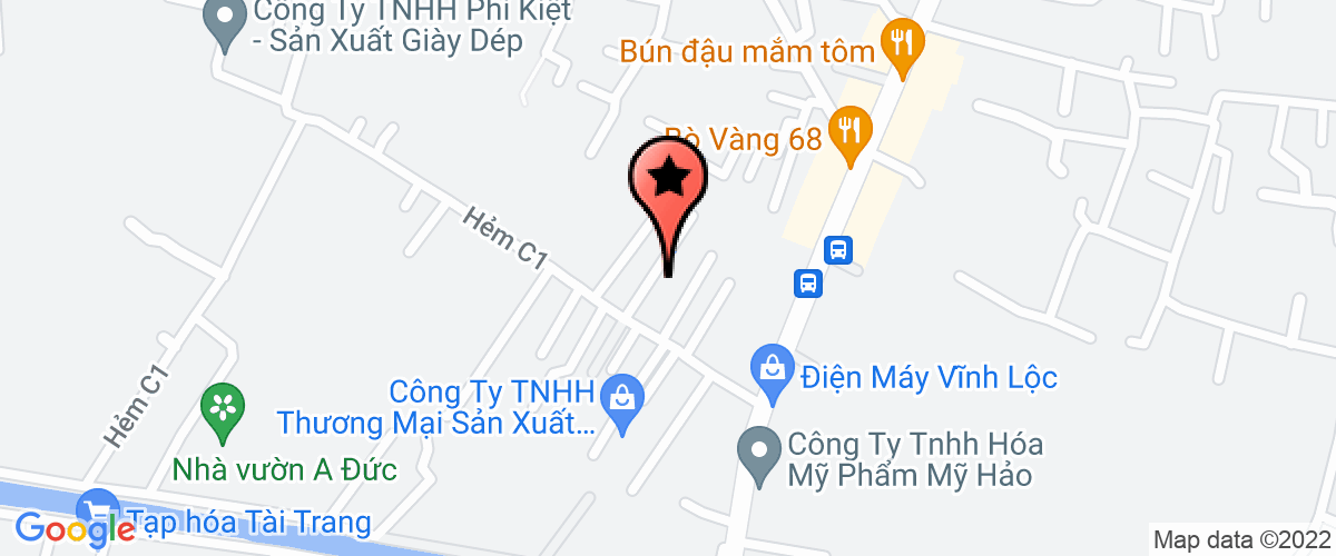 Map go to Minh An Import Export Service Trading Production Company Limited