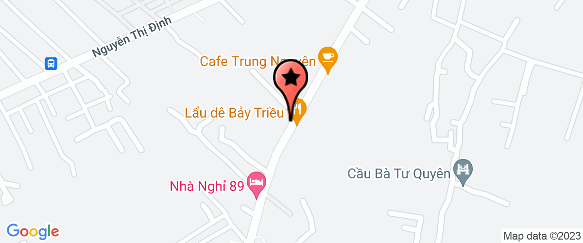 Map go to Dang Phu Transport Service Trading Production Company Limited