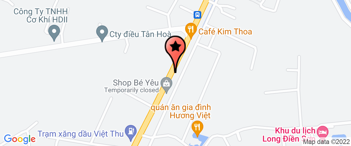 Map go to Nam Viet Company Limited