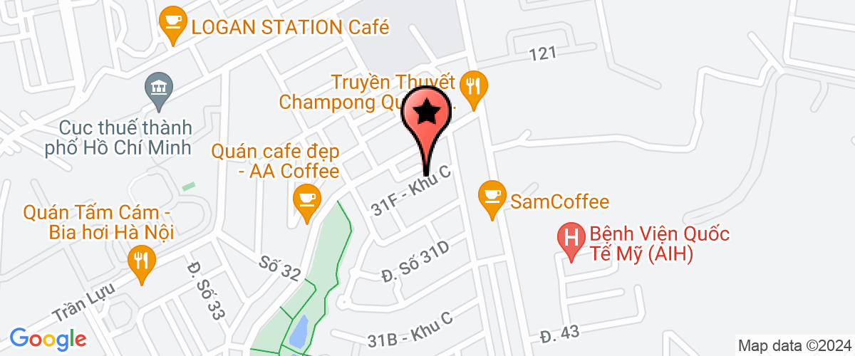 Bản đồ đến Công Ty TNHH Taewoong Networks Việt Nam