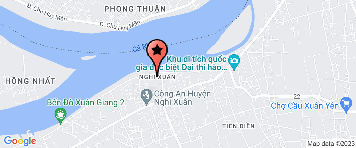 Map go to Nghe CA Hung Cuong Company Limited