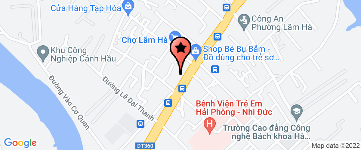Map go to Tre Viet Production and Decoration of Advertising Company Limited