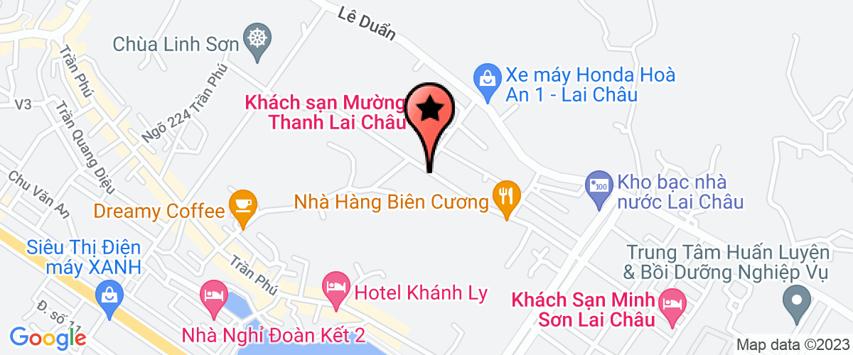 Map go to Son Hai Lai Chau Construction Private Enterprise