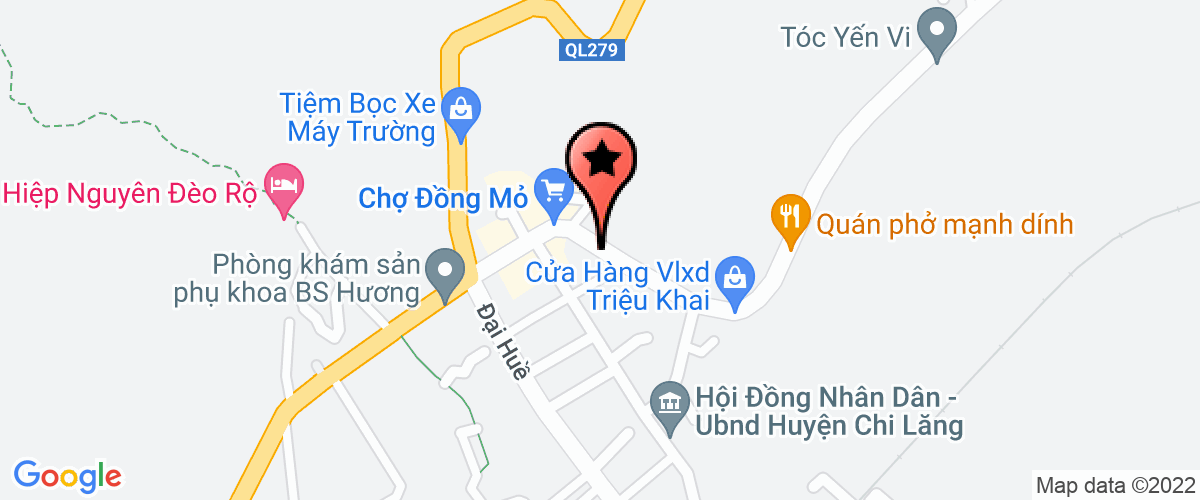 Map go to Tran Hai Private Enterprise