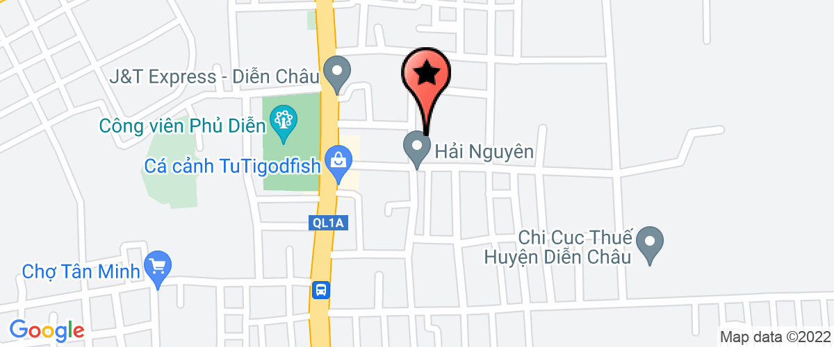 Map go to Nha Khoa Hoang Vu Company Limited