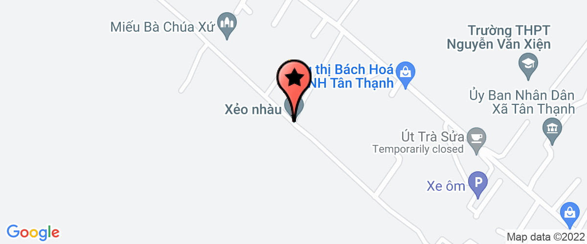 Map go to Nguyen Van Xien High School