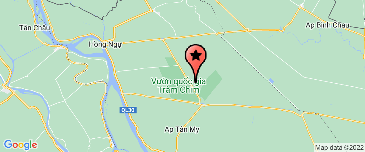 Map go to Truong Khang Tam Nong Company Limited