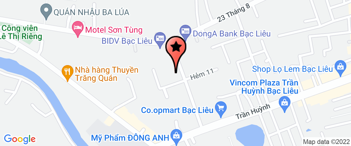 Map go to Bali Pharma Company Limited