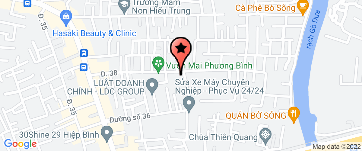 Map go to Manh Cuong Phat Construction Service Trading Company Limited