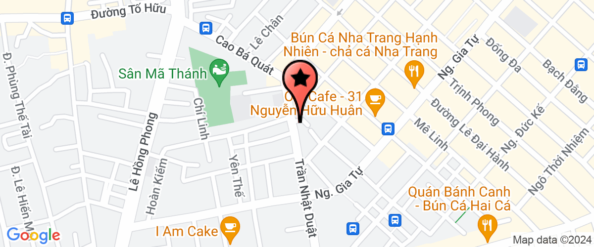 Bản đồ đến Công Ty TNHH Hello Nha Trang