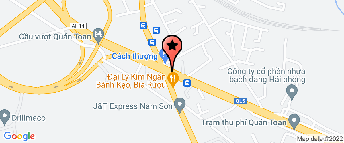 Map go to Thien Thanh Trading and Production Packing Company Limited