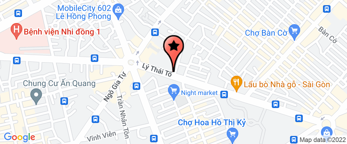 Bản đồ đến Công Ty TNHH Khiêm Nhu