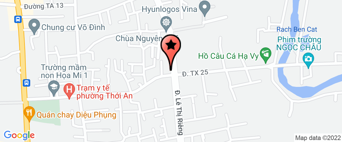 Bản đồ đến Công Ty TNHH Giải Trí Và Vận Tải Việt Nam