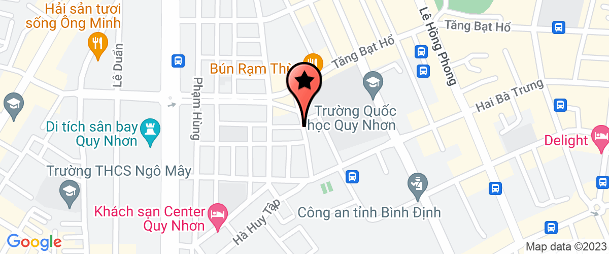 Map go to Ngoc Nhan Transport Company Limited