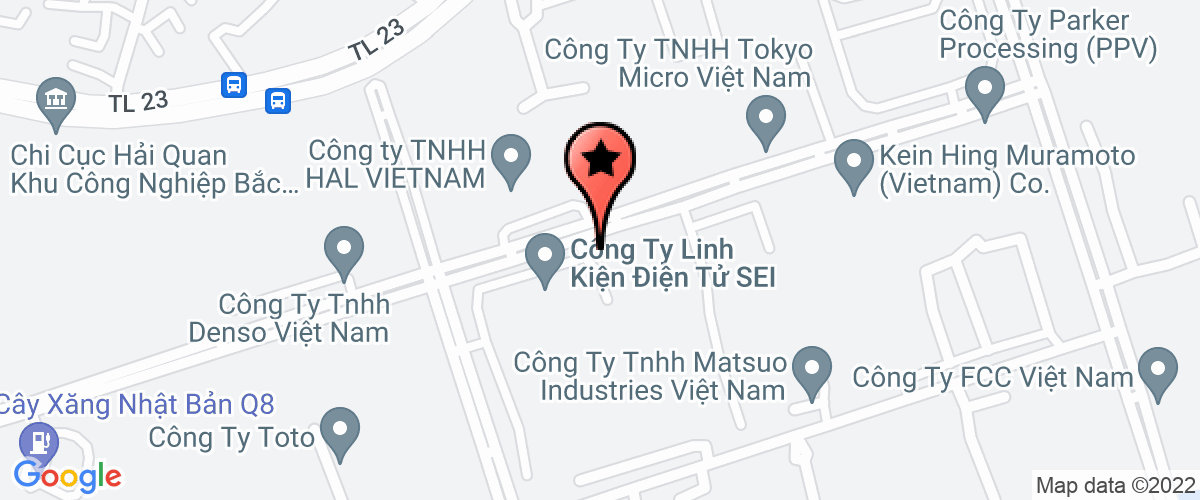 Map go to Chiyoda Integre Viet Nam Co., Ltd
