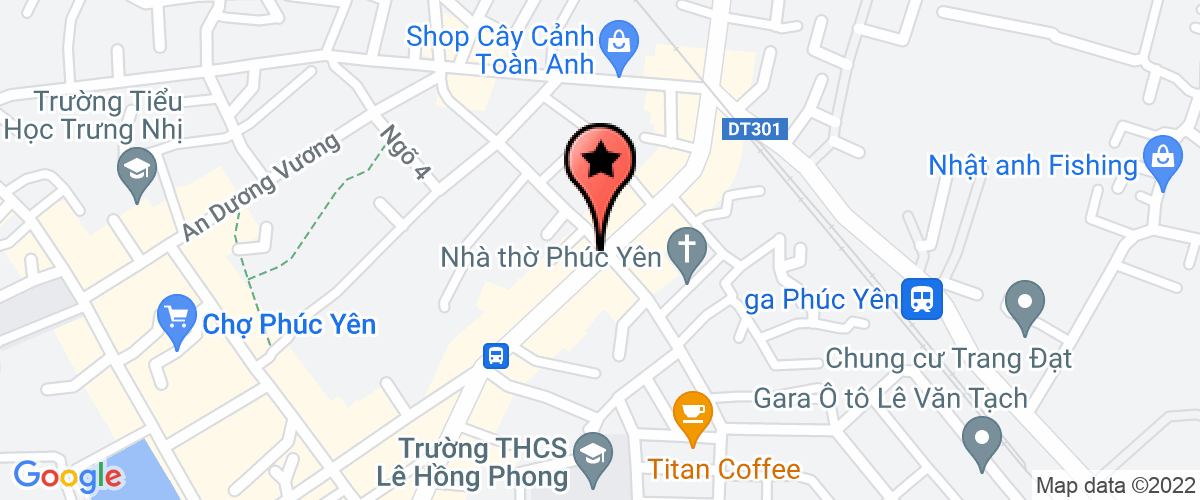 Map go to Van phong cong chung Bao Tin