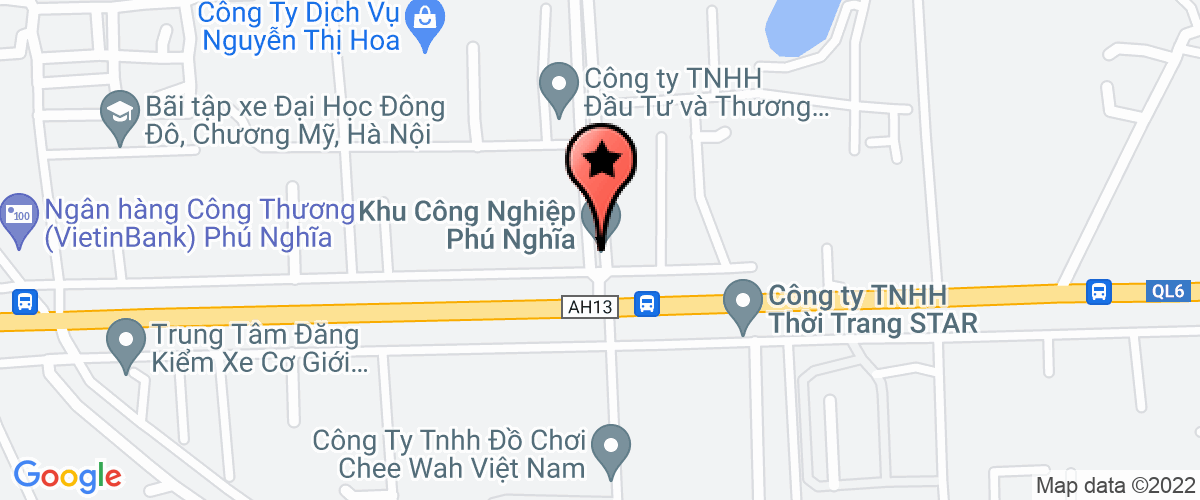 Bản đồ đến Công ty TNHH NT