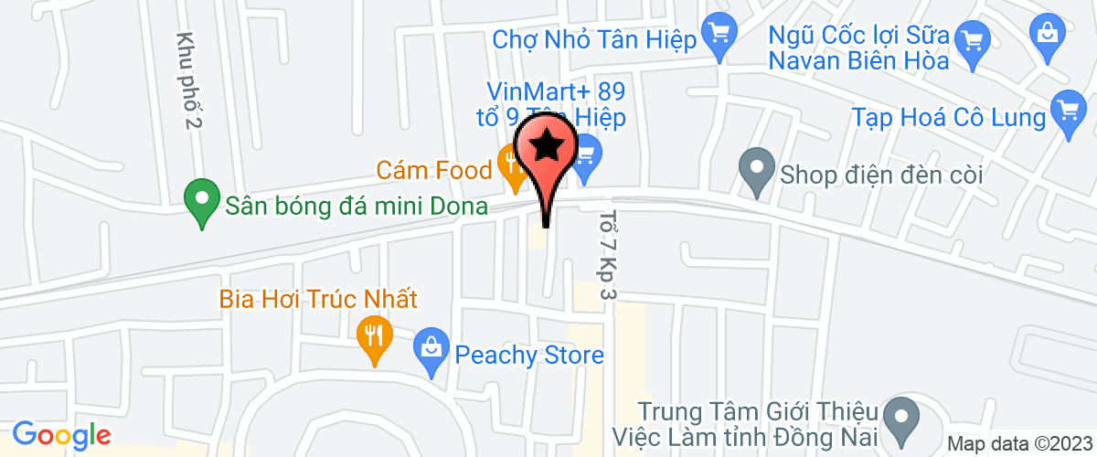 Map go to Ngoc Yen Hair Cut Private Enterprise