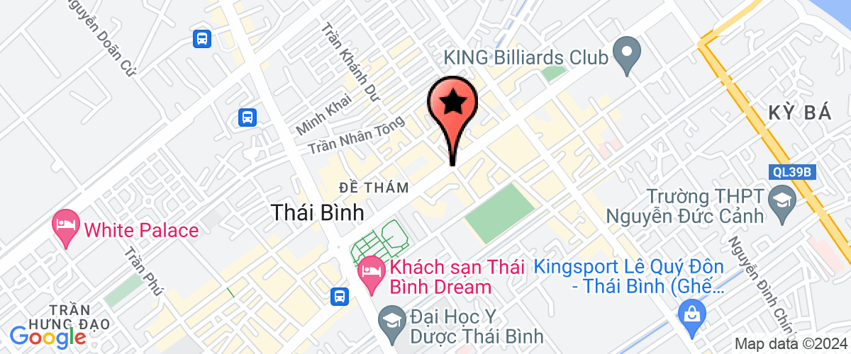 Map go to UBND Phuong De tham City