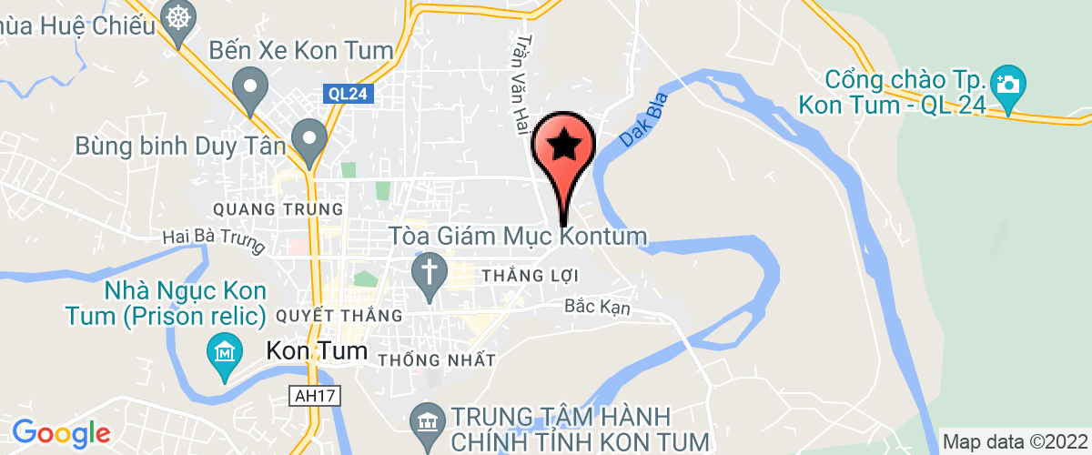 Map go to Danh Hoang ( Dntn) Hotel